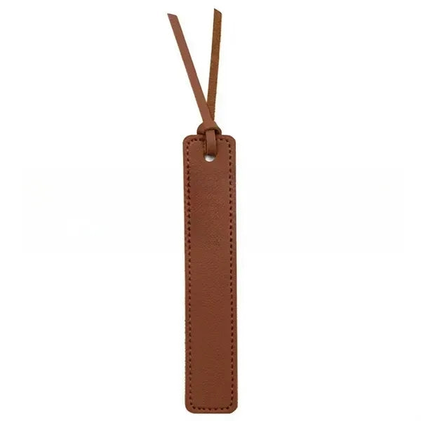 Classic PU Leather Bookmark - Stitched Page Markers