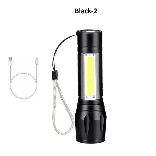 USB Rechargeable Mini Small LED Flashlights