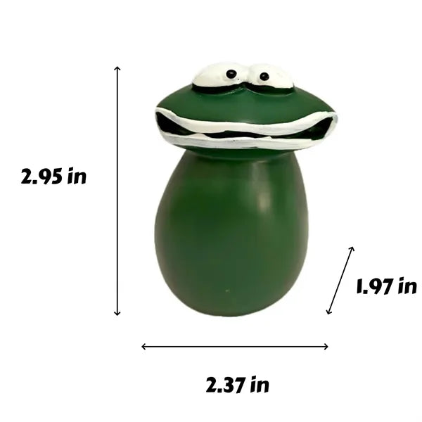 Big-Mouthed Frog Resin Desktop Decoration Free Shipping