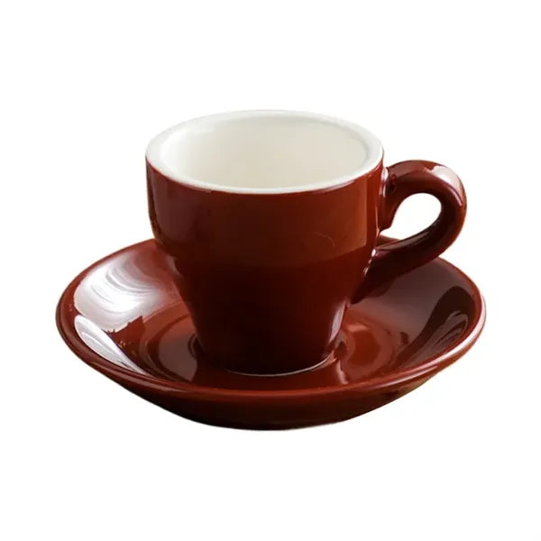 2.7Oz Coffee Mug With Saucer