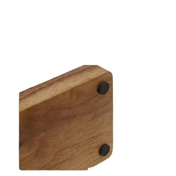 Wooden Cell Phone & Pen Holder for Desk with 9 Slots
