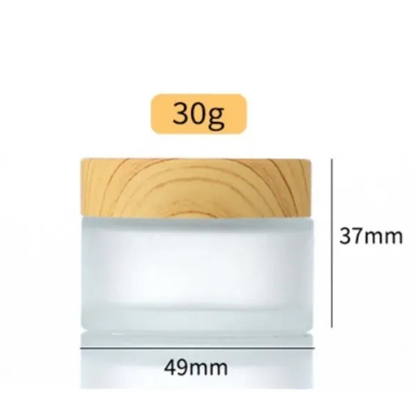 30ml Matte Glass Jar