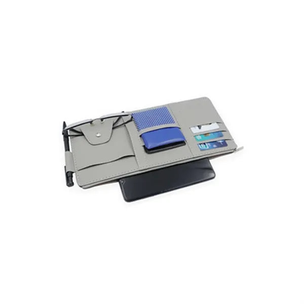 Wear-Resistant Car Decorative Storage Sun Visor Cover