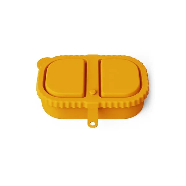 Snack Container Silicone Compartment Seasoning Sauce Box