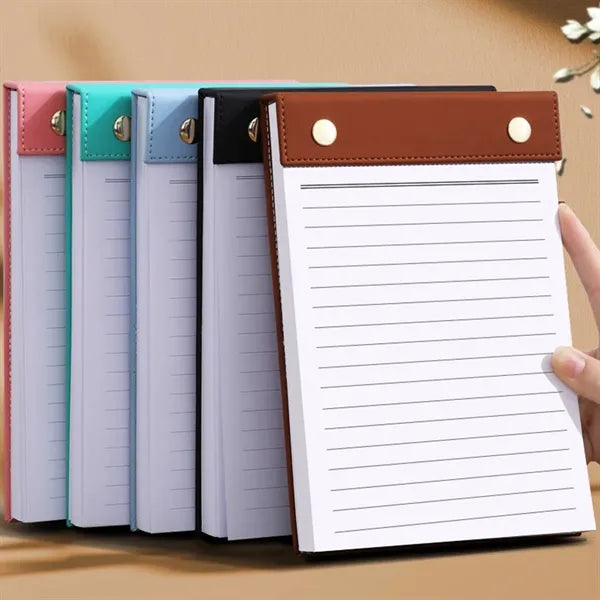 A5 Notepad With Pu Leather Holder