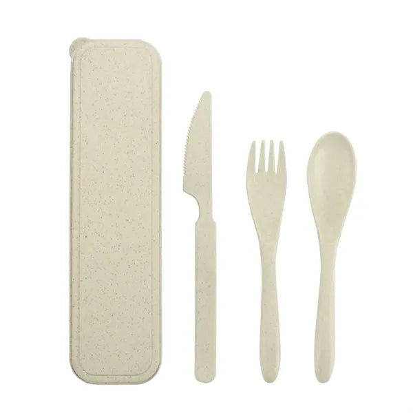 Wheat Straw Utensil Set