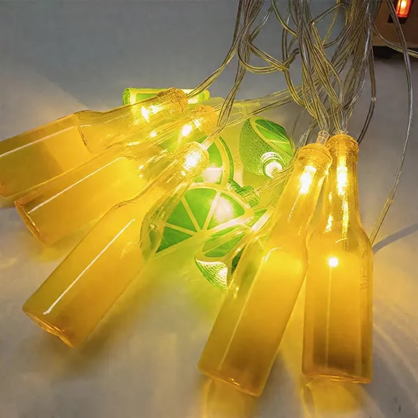 Wine Bottle LED Light String