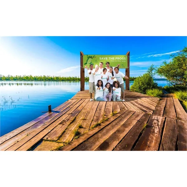 3' x 10' PVC-Free Banner Single-Sided