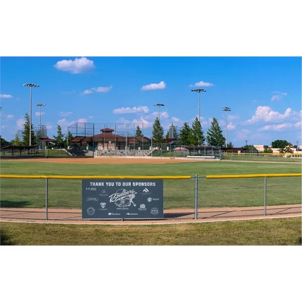 60" x 10' Mesh Vinyl Fence Banner