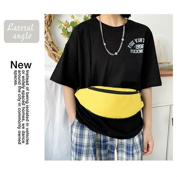 Adjustable Zipper Fanny Pack