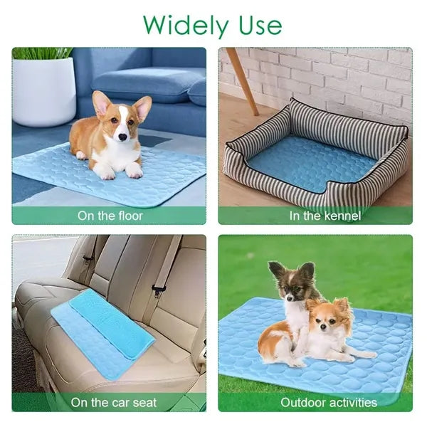 Dog Cooling Mat 22'' x 28'' Upgrade Pet Cool Pad