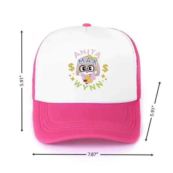 Adjustable baseball cap with cartoon patterns