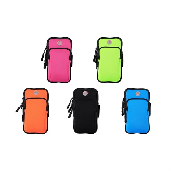 Arm Pouch Armband Bag For Outdoor Sport Running Gym