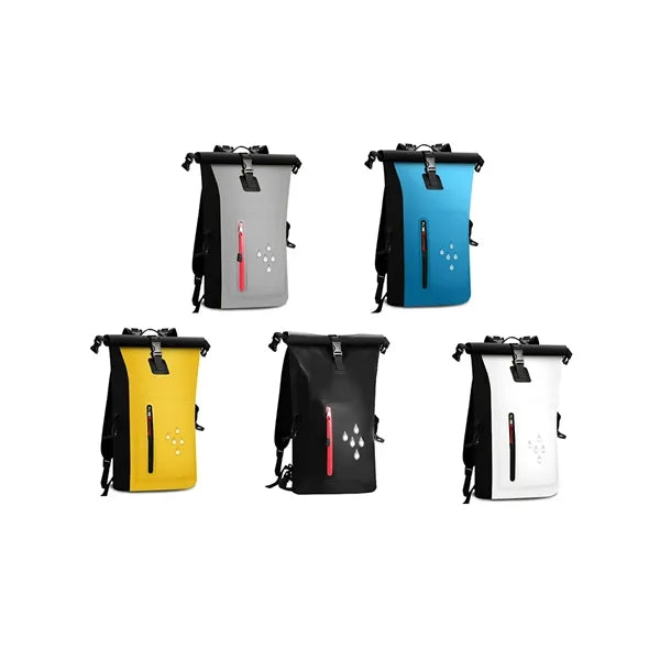 25l Waterproof Dry Heavy Duty Roll-Top Closure Swim Bag
