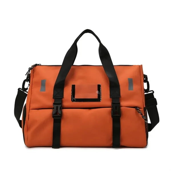 Sports Gym Duffel Bag with Shoes Compartment and Dry Wet
