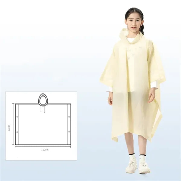 Kids Poncho Raincoat