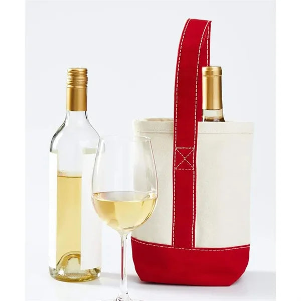 Two Bottle Wine Tote Bag
