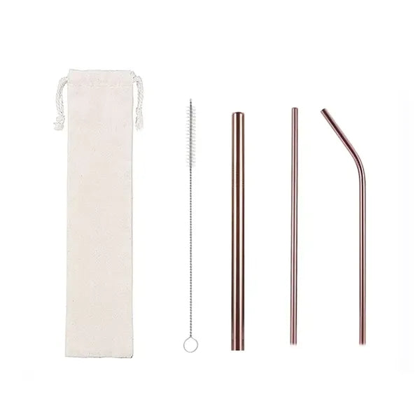 Stainless Steel Straw Set