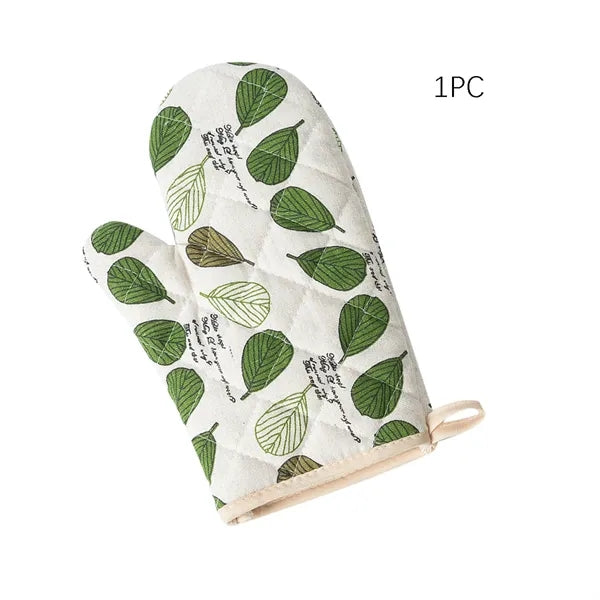 Kitchen Heat Insulation Gloves Oven Mitts Free Shipping