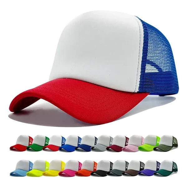 Logo Baseball Cap with Adjustable Buckle Strap