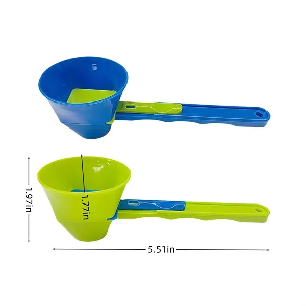 Creative Protein Powder Sliding Scoop Coffee Leak Proof Scoo