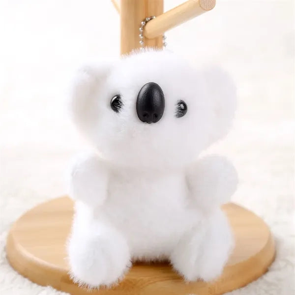 5 Inch Sitting Koala Plush Keychain Hanging Doll