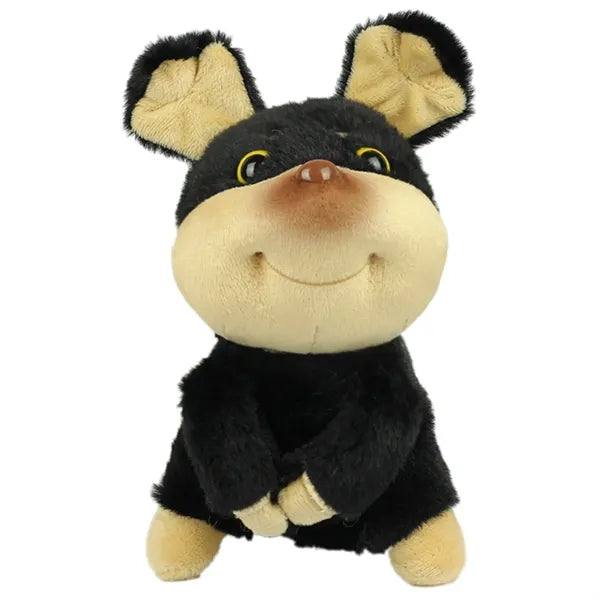 6 Inch Bee Dog Kawaii Animal Plush Keychain