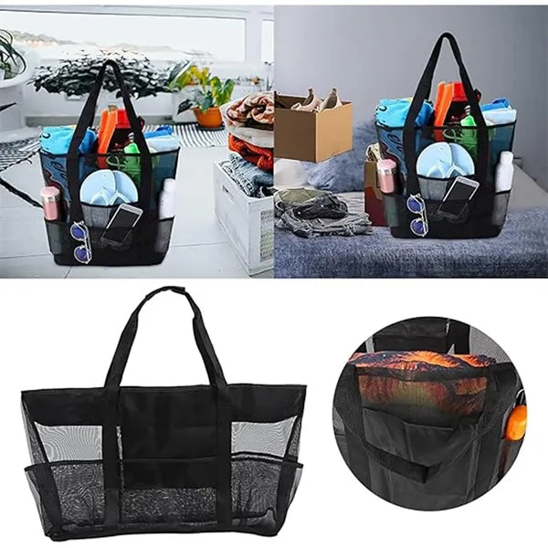 Large Mesh Beach Storage Bag