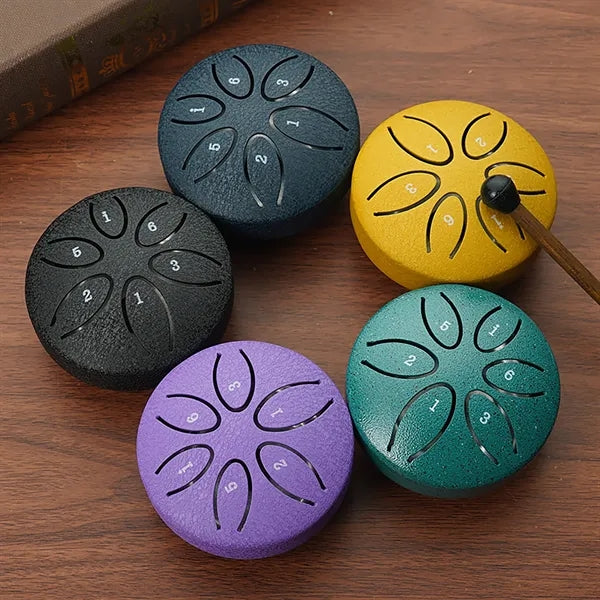 3 Inch 6 Note Steel Tongue Drum