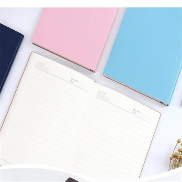 SleekFaux Leather Notebook