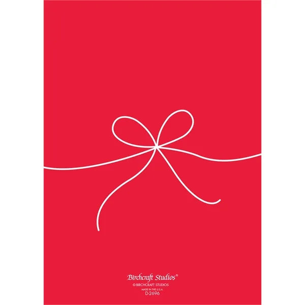 Joyful Gift Flat Photo Christmas Card