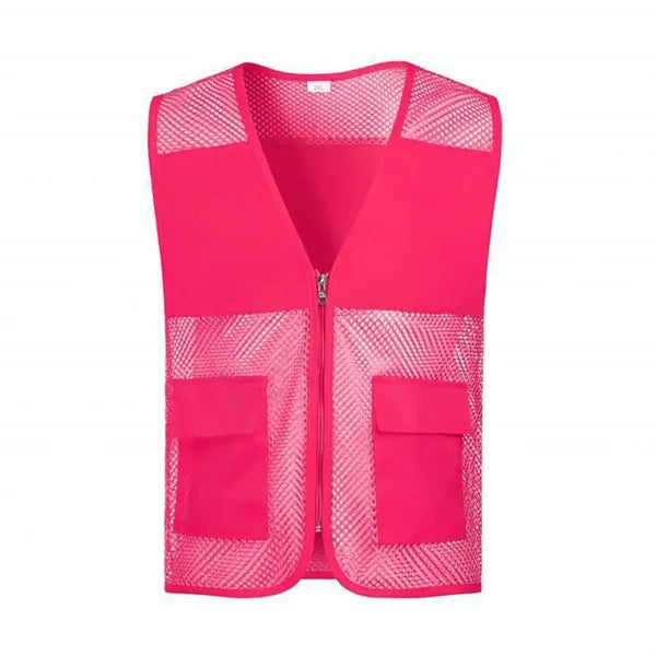 Mesh Vest Summer Volunteer Workwear