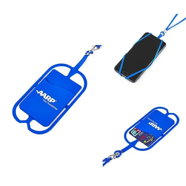 Silicone Lanyard Phone Holder