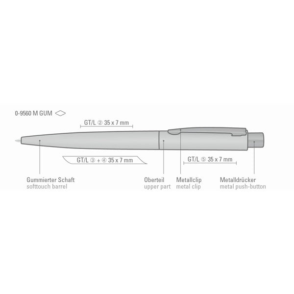LUMOS M GUM Retractable Pen