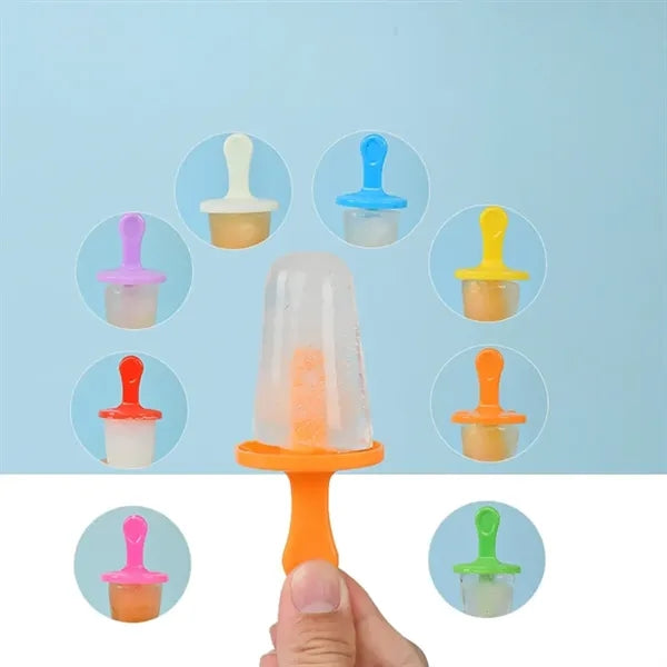Silicone Ice Pop Mold With 6 Slots