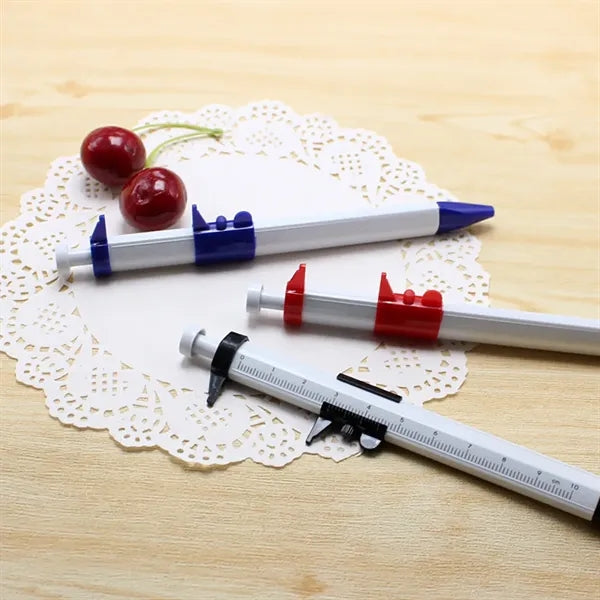 Multi-functional Ballpoint Pen With Vernier-Caliper