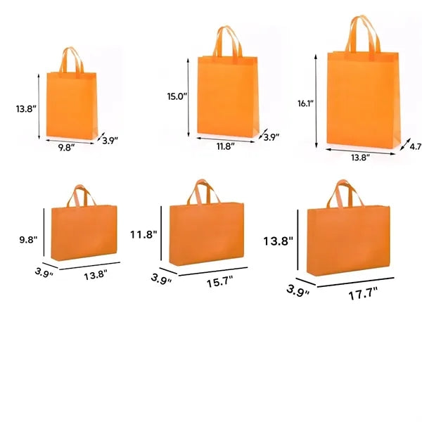 Waterproof Zippered Non-Woven Bag