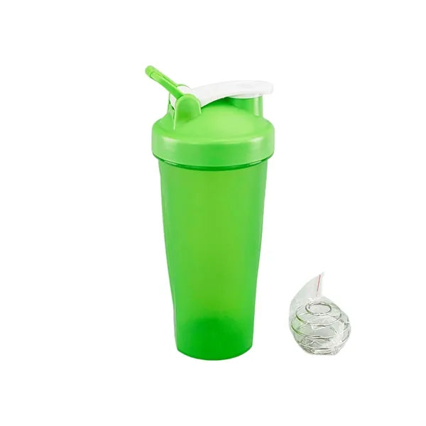 Shaker Bottle with Hidden Loop & Dual Mixer System