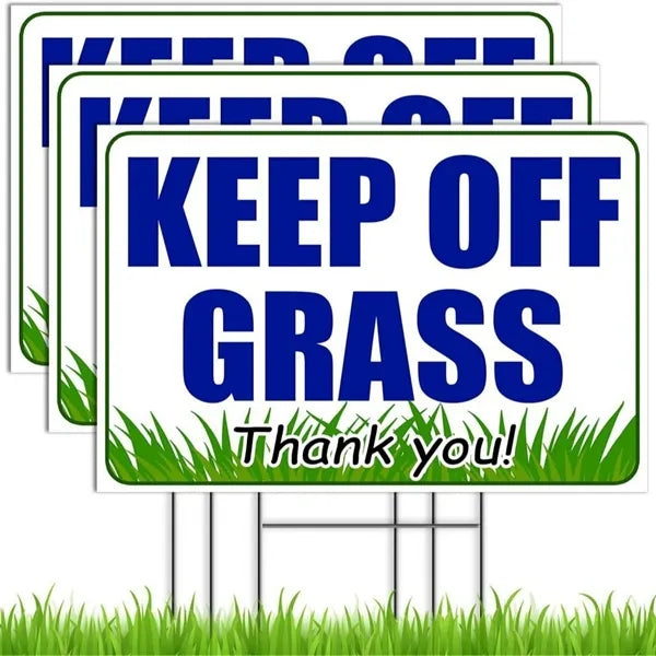 Double-Sided Yard Sign - Custom Design & Size