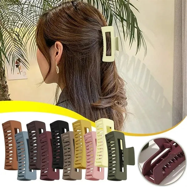 Rectangular Claw Hair Clip for Women and Girls