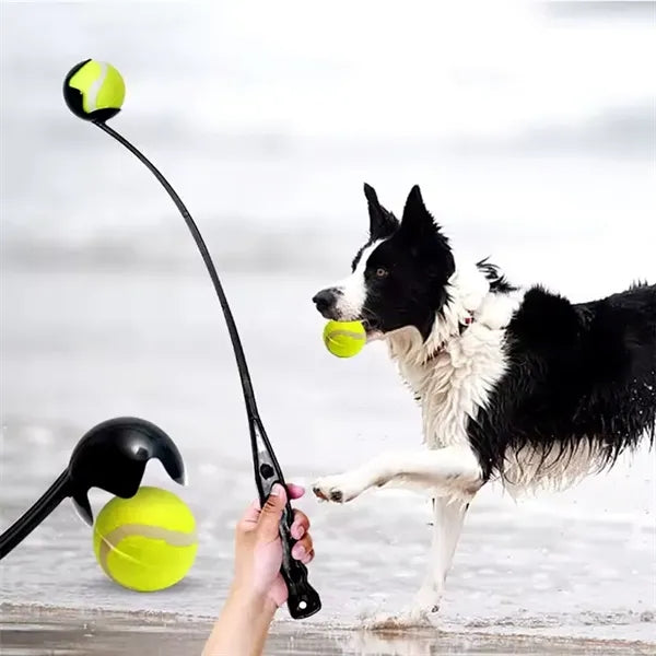Portable Tennis Ball Thrower For Pets
