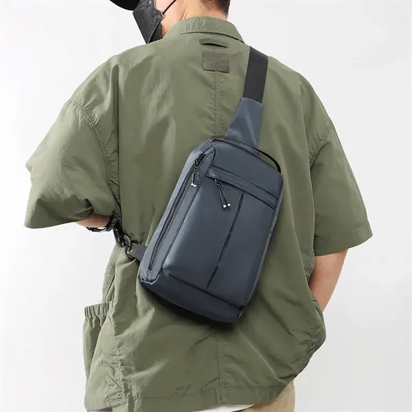 Customization Available Chest Oxford Backpack Motorcycle Bag