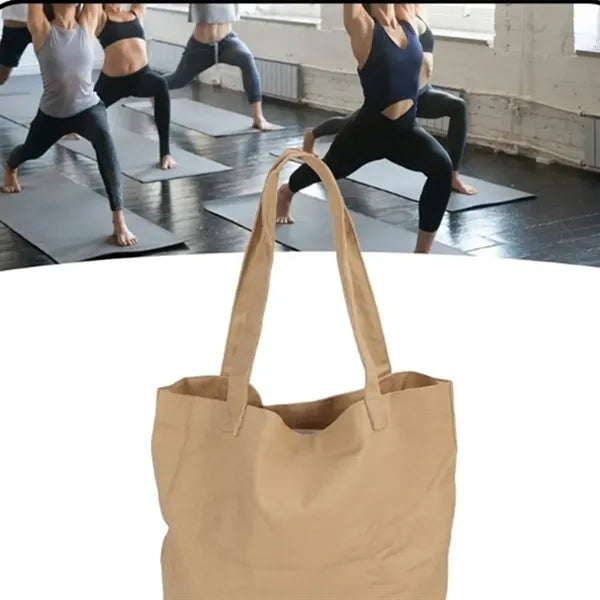 Canvas Yoga Gear Tote