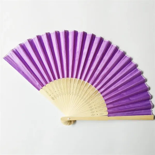 Bamboo Folding Fan Elegant Gift for Event