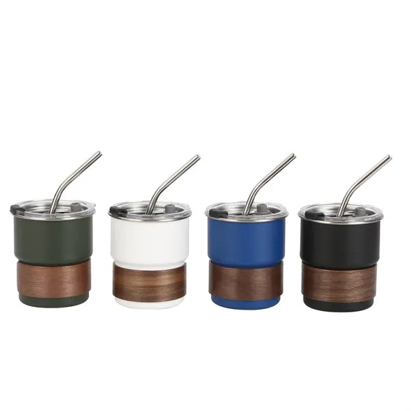 Wooden Sleeve Stainless Steel Water Cup