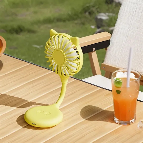 Foldable Fan With Suction Cup