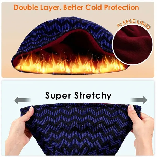Reversible Winter Beanie Hat