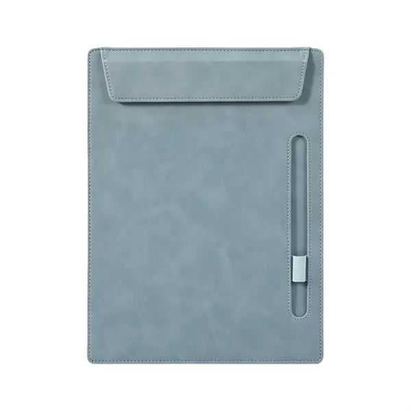 A4 Leather Magnetic Folder Board Writing Pad With Pen Slot