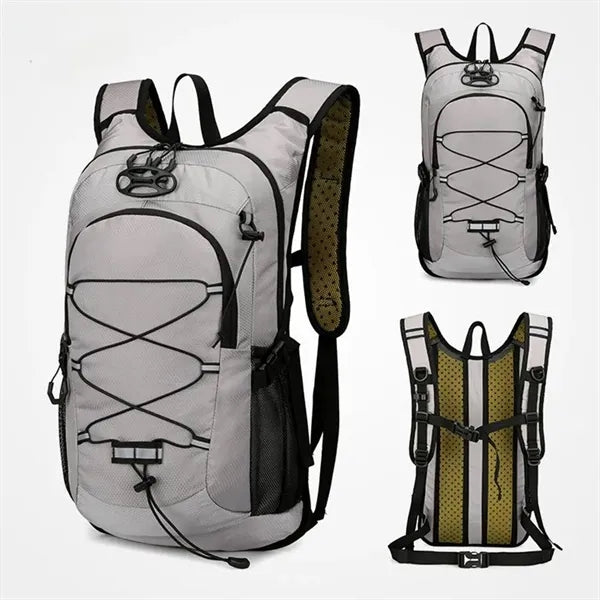 Multi-functional backpack with 2L BPA free water bladder