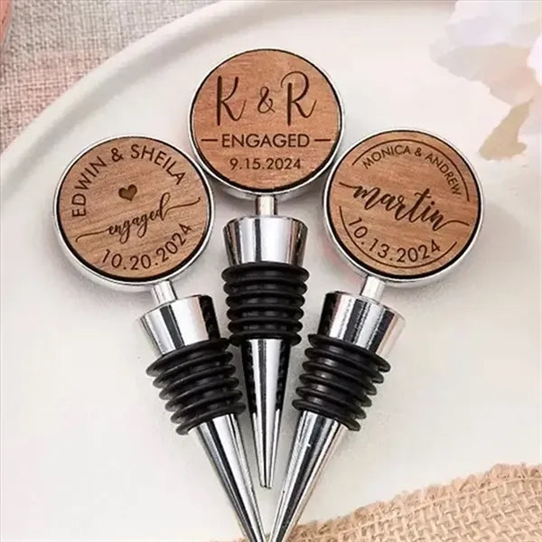 Circle Metal Wine Bottle Stopper